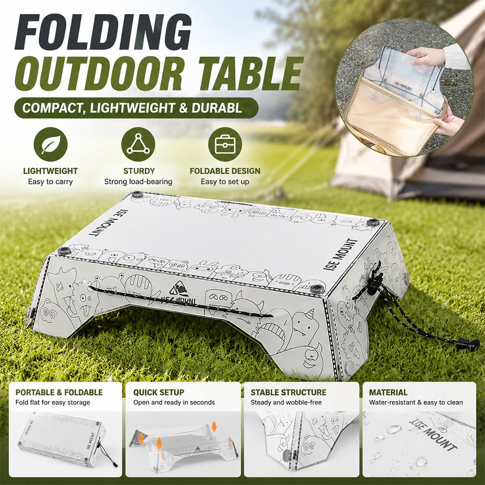 Camping Cooking Table - Taşınabilir Çok Katlanabilir Kamp Masası PP