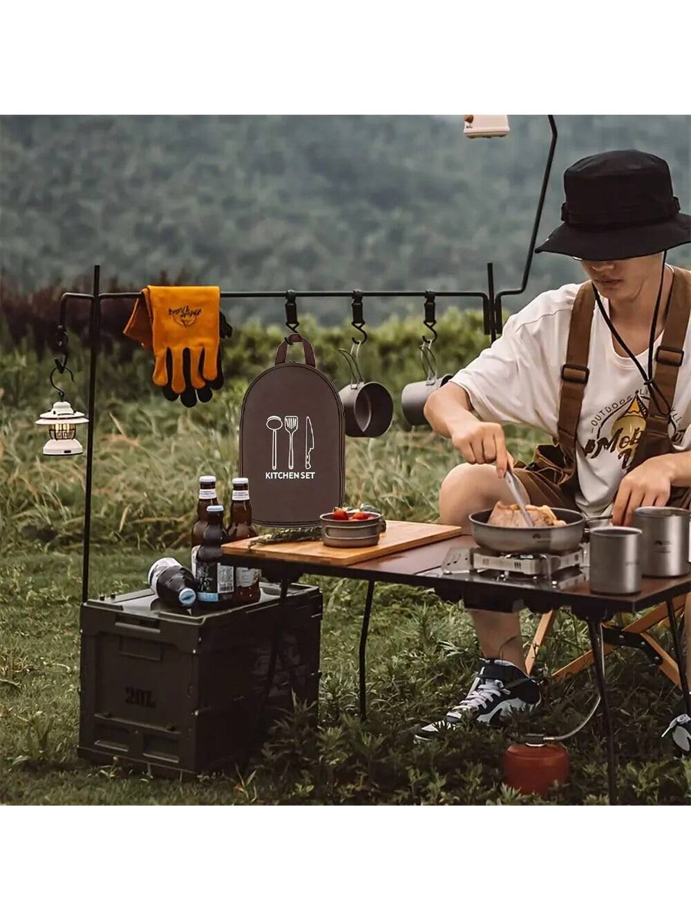 Açık Kamp Tencere saklama çant - Camping Cooking Container incelemesi ve fiyatı