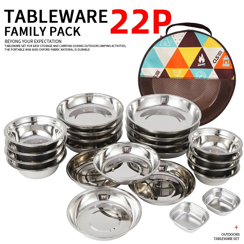 CLS Kamp Yemek Seti 22 Parça T - Camping Cooking Dining Set incelemesi ve fiyatı