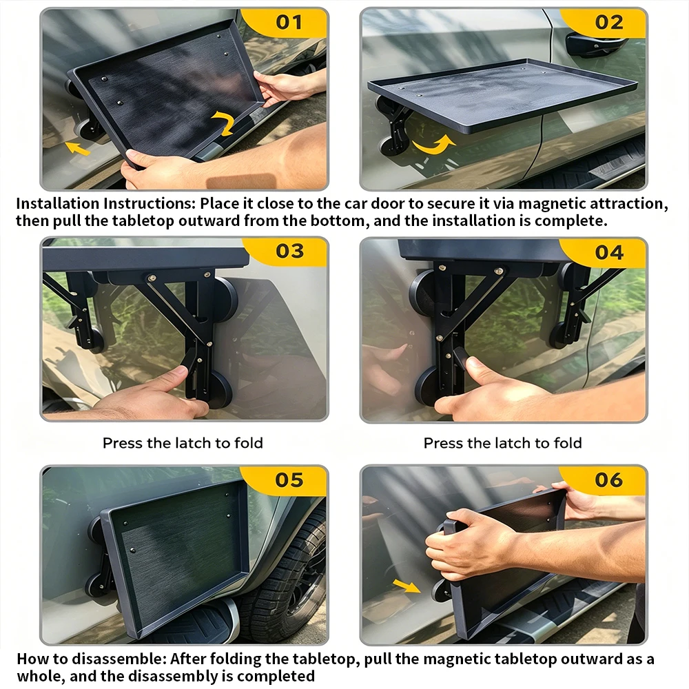 Taşınabilir Araba Yan Kapı Asm - Camping Cooking Table incelemesi ve fiyatı